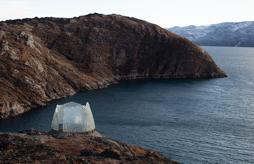 Вдохновение дня: «Ледяной» павильон в Гренландии